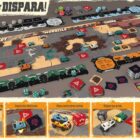 Imagen de la caja con coches en persecución y ambiente de autopista postapocalíptica