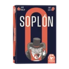 Caja de Soplón (Stool Pigeon) con diseño minimalista roji‑negro.